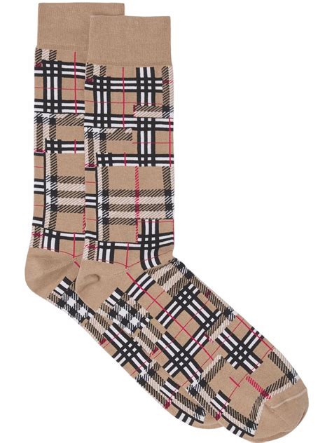 burberry socks women's|burberry check socks.